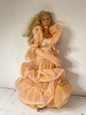 Cl2) Alte Pfirsichblüten Barbie Peaches N Cream original Kleidung Mattel 80er