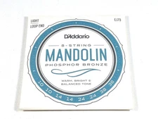 D'Addario Mandolin Strings EJ73 Light .010-.038