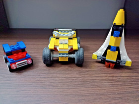 LEGO CREATOR: 3-in-1 Basic Models 31000, 31001, 31002 Bundle - Complete