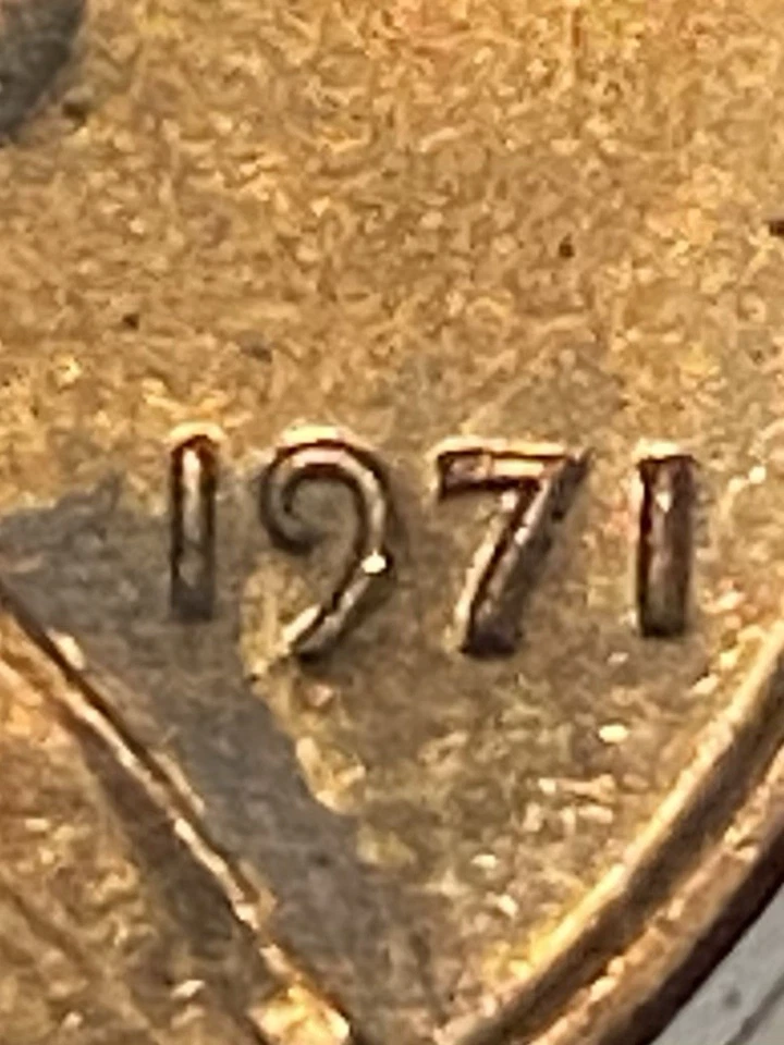 1971-P Lincoln Memorial Cent Doubled Die Obverse Red Uncirculated - Image 2 of 4