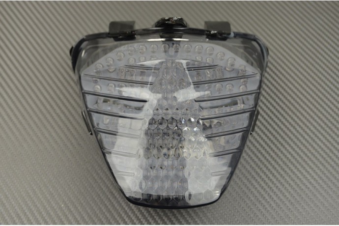 Feu stop LED fumé avec clignotants pour remplacer l'arrière encombrant de la Honda CBR