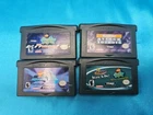 4 Nicktoons Nickelodeon THQ Nintendo Gameboy SP GBA Games Tested Works