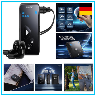 Tin-Nik DAB-398S tragbares DAB/DAB+/UKW-Radio, digitales Taschen-RDS