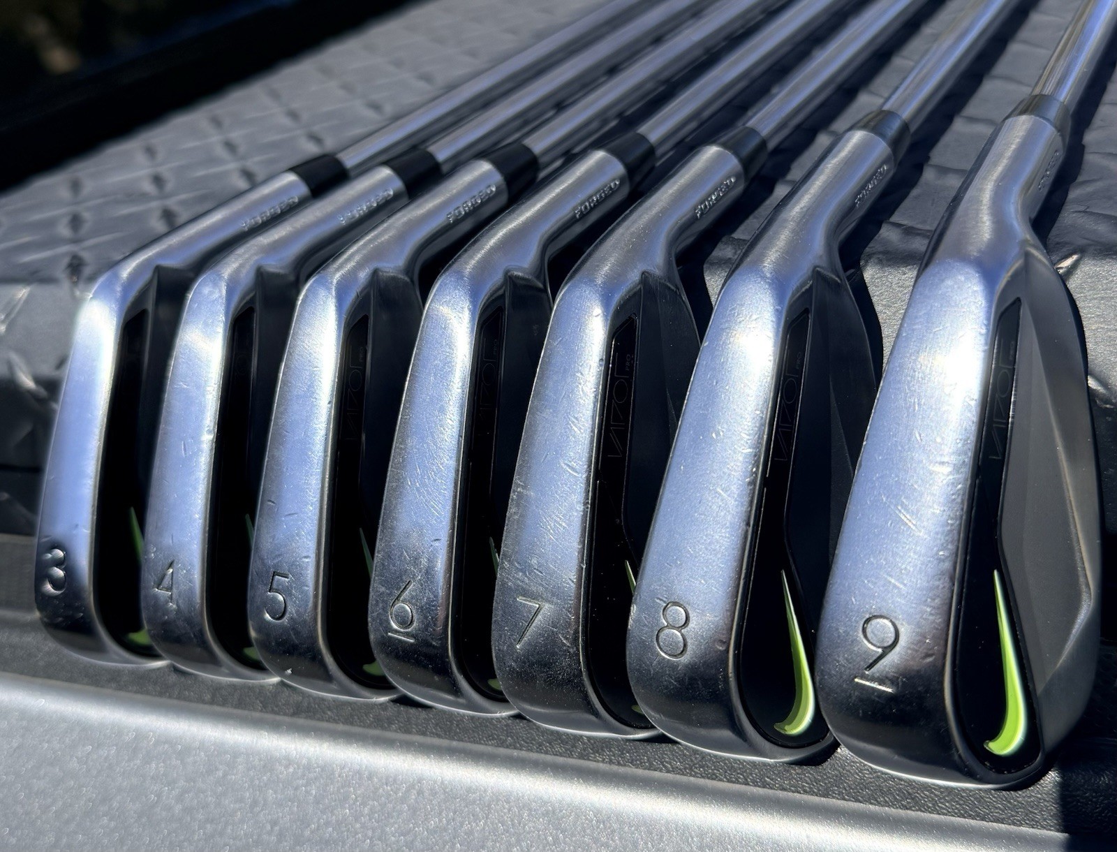 Nike Vapor Pro Iron Set. 3-9. Excellent Shape (Used).  Excellent Original Grips thumbnail 2