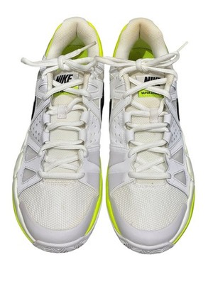 Nike Air Vapor Advantage 'White/Volt' Sz 10.5 Light Used