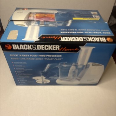 Black & Decker Quick  n  Easy Plus Food Processor Model FP1445 NIB 2005