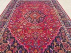 Amazing Hand Knotted Vintage Traditional Mashoud Wool Area Rug 12 x 8 Ft — photo 6