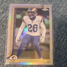 2024 Topps Chrome Kamren Kinchens Los Angeles Rams Refractor #174 Football Card