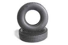 Tamiya 56527 Tractor Truck Tires/Tyres (Hard / 22mm) (2 Pcs.) (Scania/Volvo/MAN)