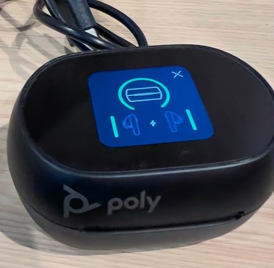 Poly Voyager Free 60+ UC Wireless Earbuds ANC Bluetooth USB-C Teams Certified