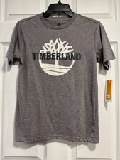 Boys Timberland/Gray/Short Sleeve/T-Shirt 2 sizes