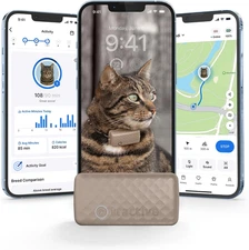 Smart Cat GPS Tracker Real-Time Location Monitor with History Up To5 Day Battery