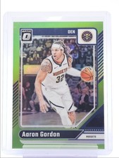 AARON GORDON 2024-25 DONRUSS OPTIC LIME GREEN PRIZM NUGGETS #6 /149 Q2754