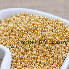 Gold and Silver Color 2Mm 3Mm 4Mm Crystal Glass Spacer Beads,Czech Seed Beads fo