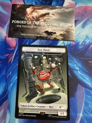 Egg Pawn - Myr Token Sonic The Hedgehog Secret Lair