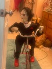 Morbid Enterprises Saw Billy on Trike Retired Halloween Animatronic Prop w/box — photo 3