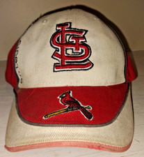 St Louis Cardinals Hat Fan Favorite Ball Cap Hat Adjustable Baseball-WORN