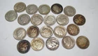 New ListingLot of (x21) $2.10 Face Value 90% Silver Roosevelt 1947-64 Dimes Circulated
