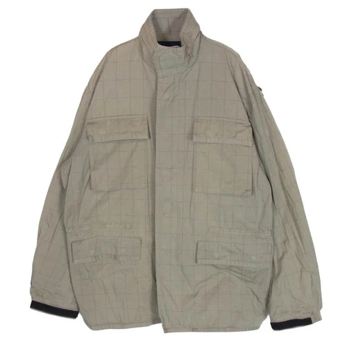 UNDERCOVER 00AW Melting Pot Era Military Field Jacket Army Blouson Beige Sz L - product listing photo