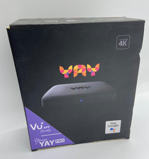 VU+ YAY GO PRO Android TV HAUT DE GAMME 4K UHD Streaming Box Android 10.0