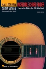 Hal Leonard Incredible Chord Finder 6x9 1000 Guitar Chords Diagrams Guide Book