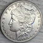 1888S Morgan Silver Dollar Uncertified Extra Fine - About Uncirculated Condition
