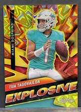 2021 Panini Absolute - TUA TAGOVAILOA - Explosive Gold - Case Hit SSP - GOLD /10