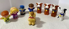 Fisher Price Little People Animal/People Figure Lot of 9