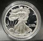 US Mint 1997-P  $1 Proof American Silver Eagle in Box w/ COA