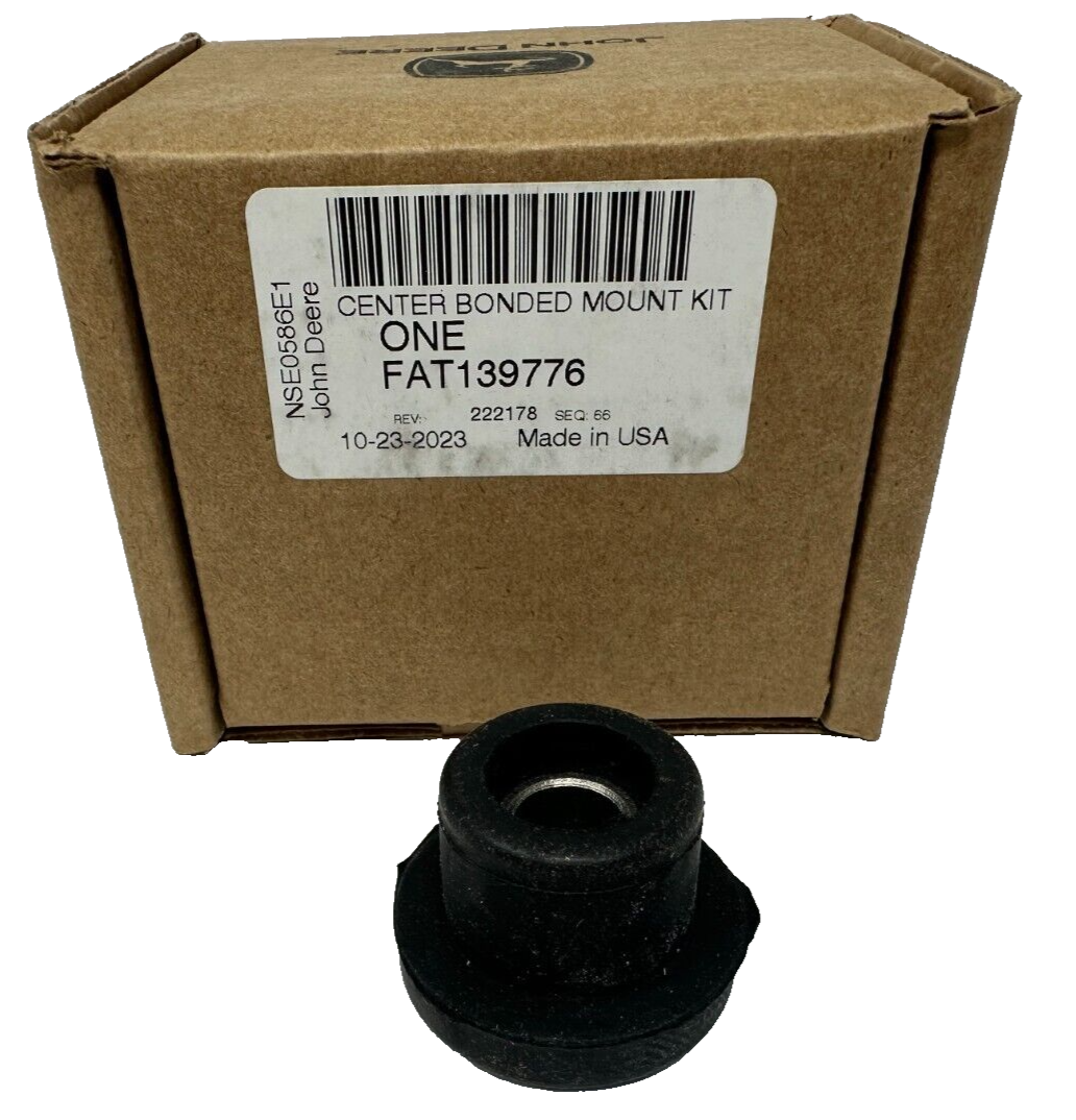 NEW John Deere Rubber Center Mount Isolator AT139776 USA Made!! | eBay