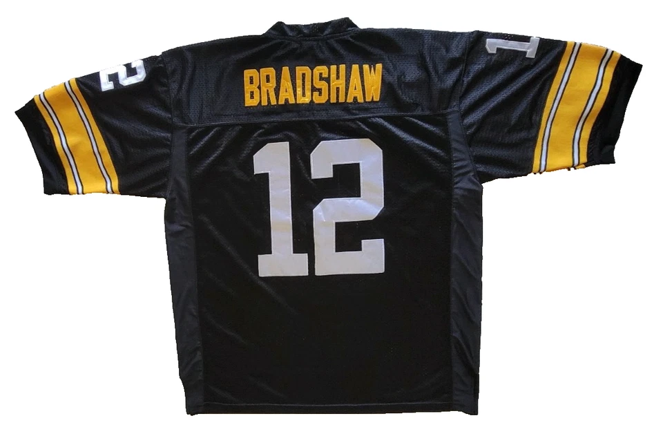 Pittsburgh Steelers #12 Bradshaw 1975 Mitchell & Ness talla 54 (XXL) Foto 3 de 4