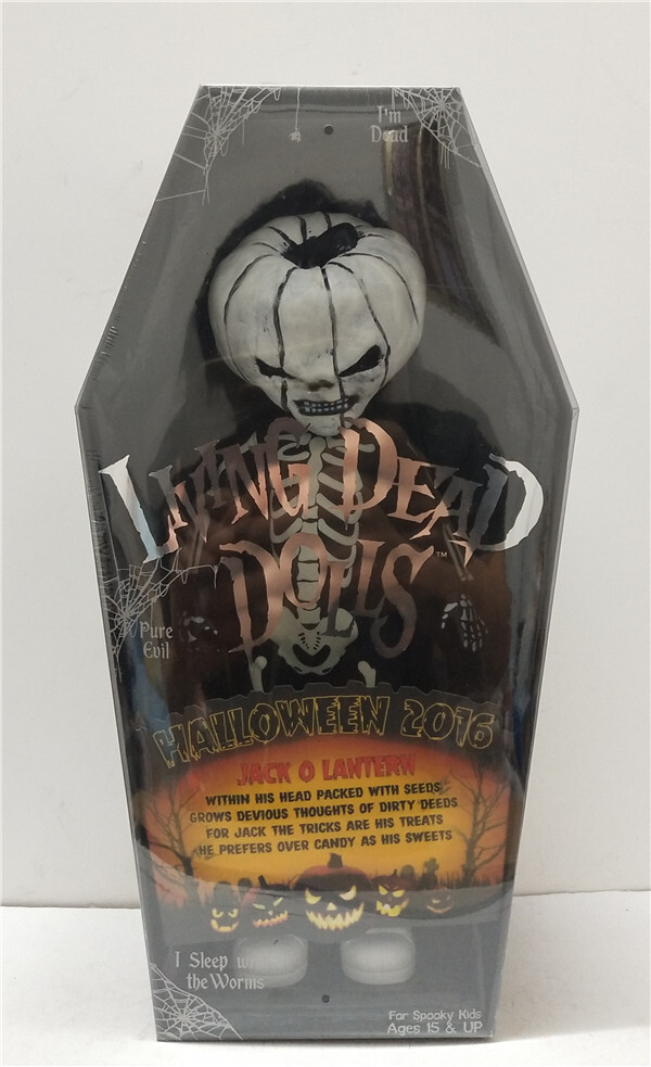 Muñecas Mezco Living Dead Pesadilla antes de Navidad Jack Figura ¡Regalo caliente!