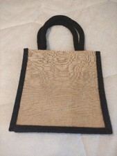 Pack Of 3 Jute Bag Hessian Quality Small wholesale Lunch Bag Shopping Bag