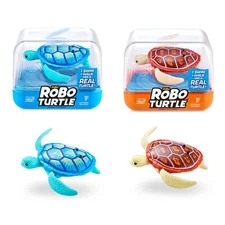 ROBO ALIVE Turtle Robotic Swimming Turtles,  by ZURU,  Colors May Vary, Set of 2