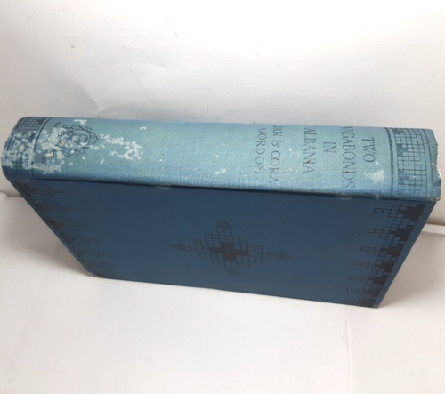 Two Vagabonds In Albania Jan & Cora Gordon H/C 1927 1st Edition - Picture 2 of 10