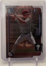 Lucas Williams 2015 Bowman Draft Chrome Rookie RC Card #56 Phillies
