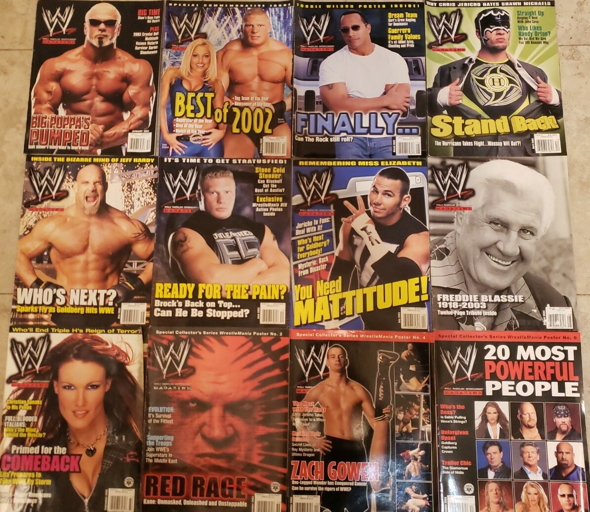 WWE 2003 DVDボックスセット 12枚組