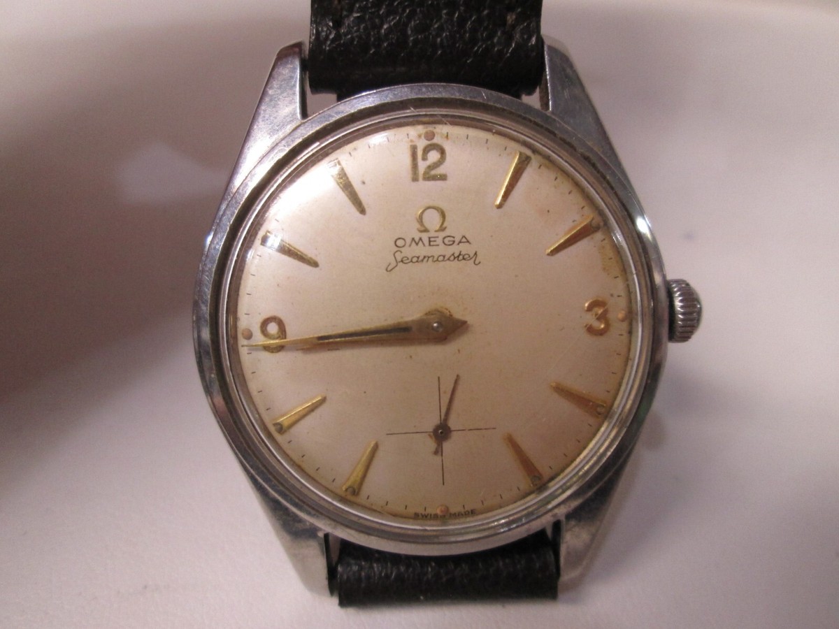 Vintage Omega Seamaster Ranchero Stainless Steel Running Watch 17