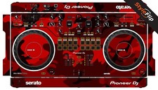 Pioneer DDJ-REV1 Skin  Camo Red  Protective Decal  StyleFlip Skins