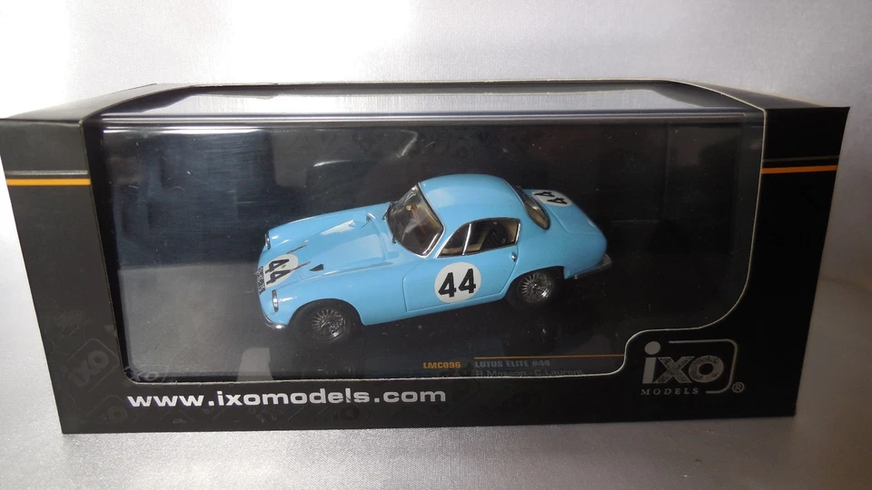 IXO 1/43 LOTUS ELITE #44 R. MASSON / C. LAURENT 24H LE MANS 1960 REF. LMC096 - Immagine 3 di 4