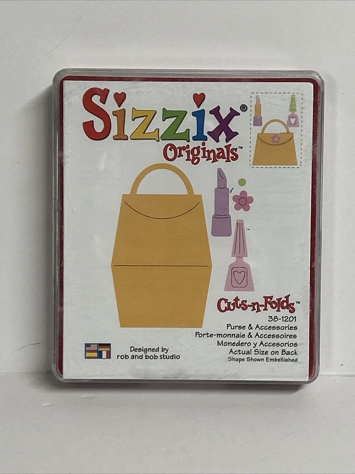 Sizzix Original Dies Red & Black Originals Die Lot Card Making Die Cuts Big Shot - Image 4 of 4