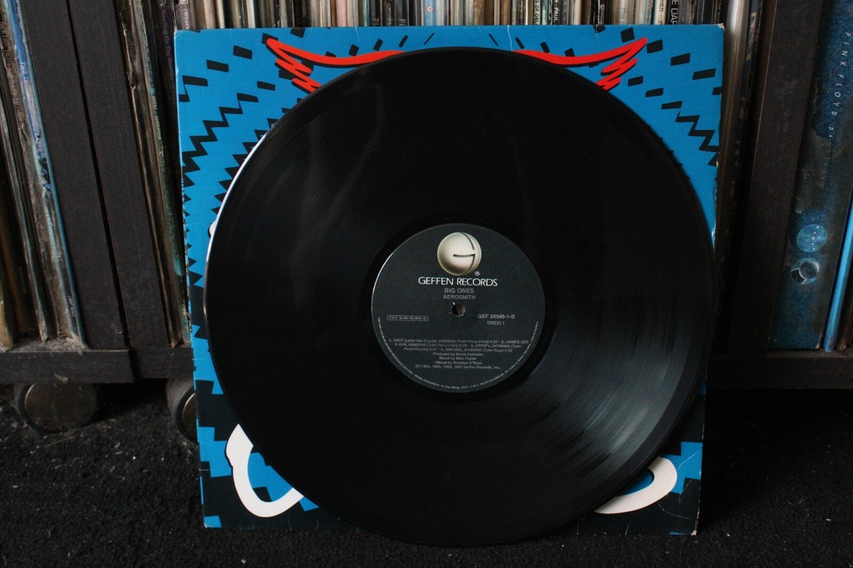 AEROSMITH BIG ONES ORIGINAL RARE FIRST PRESSING 1994 DOUBLE VINYL
