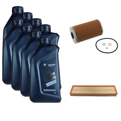 FEBI BILSTEIN Inspektionspaket 8L BMW Twin Power Turbo 5W-30 für 5er E34 525tds