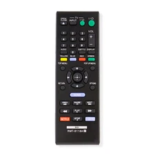 RMT-B118A Replaced Remote for Sony DVD Player BDP-BX18 BDP-S185 BDPBX3100