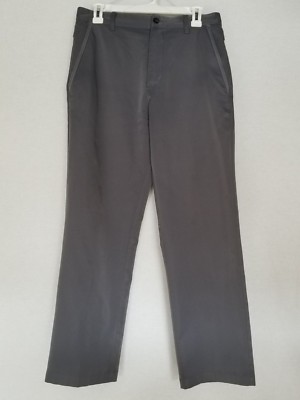 Adidas Climacool Golf Pants Sz 30 Polyester Gray Three Stripes