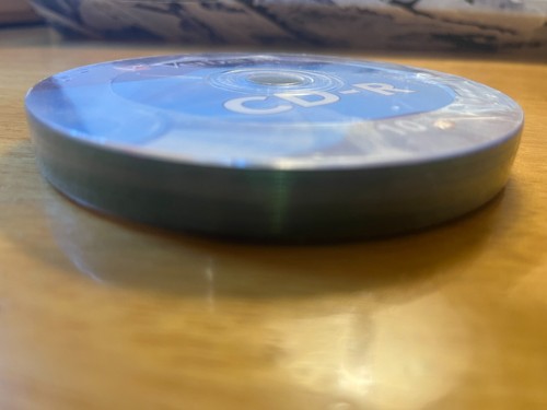 New Verbatim Blank CD-R 10 Pack 700MB/80min/52X Compact Disc Recordable CD - 第 2/3 張圖片