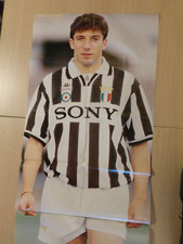 Mega Poster Altezza d'Uomo Del Piero con autografo Ottimo 58 x 186 ▓