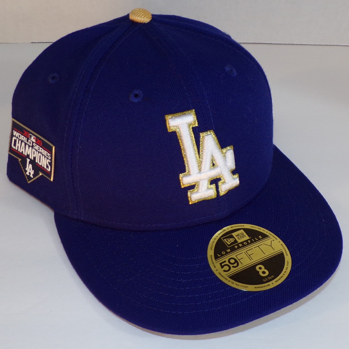 New Era Los Angeles Dodgers World Series Champs Gold Low New Era Los Angeles Dodgers World Series Champs Gold Low