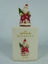 Hallmark Keepsake 2006 St. Nick Ornament w/ Original Box