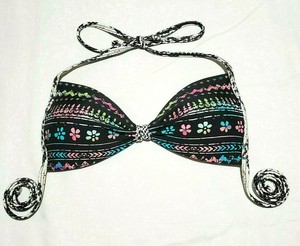 tie dye bathing suit top